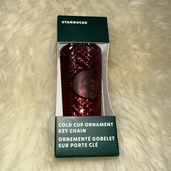 Starbucks Red Ornament Keychain - Picture 1 of 1